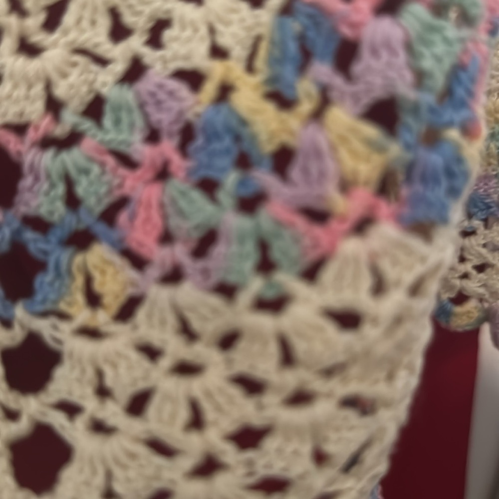 Crocheted Apron - Picture 2 of 2